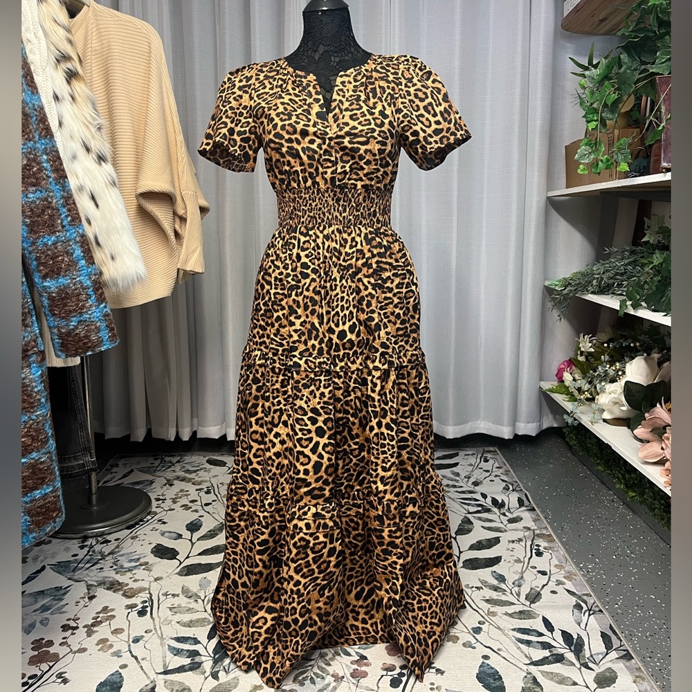 Sugarlips Animal Print Maxi Dress